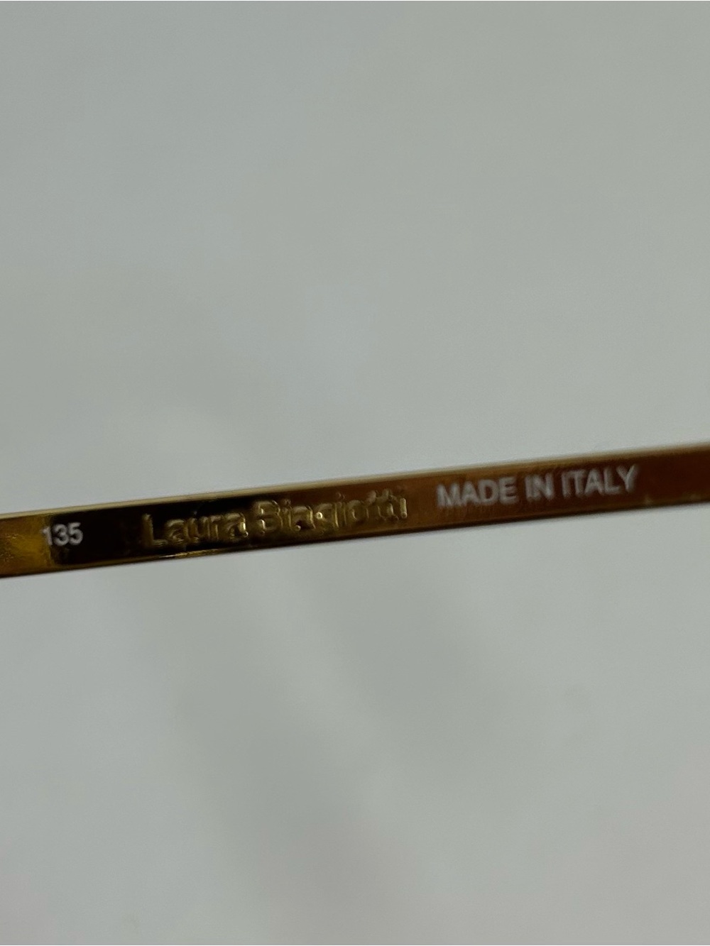 Vintage Laura Biagiotti Sunglasses Metal Frame Gradiant brown Rare T601/SP04 - Picture 9 of 13